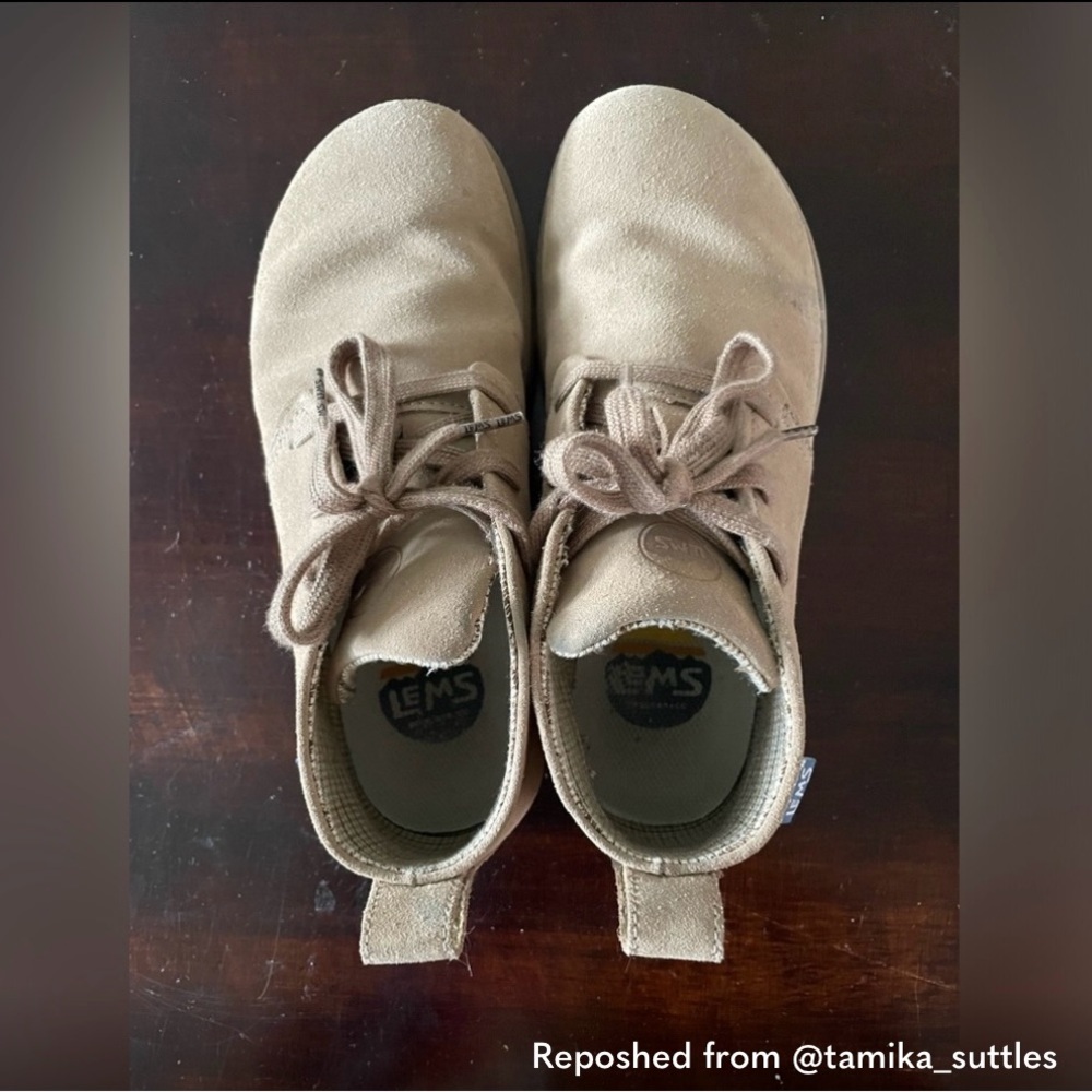 Like new LEMS Shoes Chukka suede booties